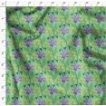 thumbnail image 4 of Soimoi Georgette Viscose Fabric Leaves & Floral Artistic Fabric Prints By Yard 42 Inch Wide, 4 of 5