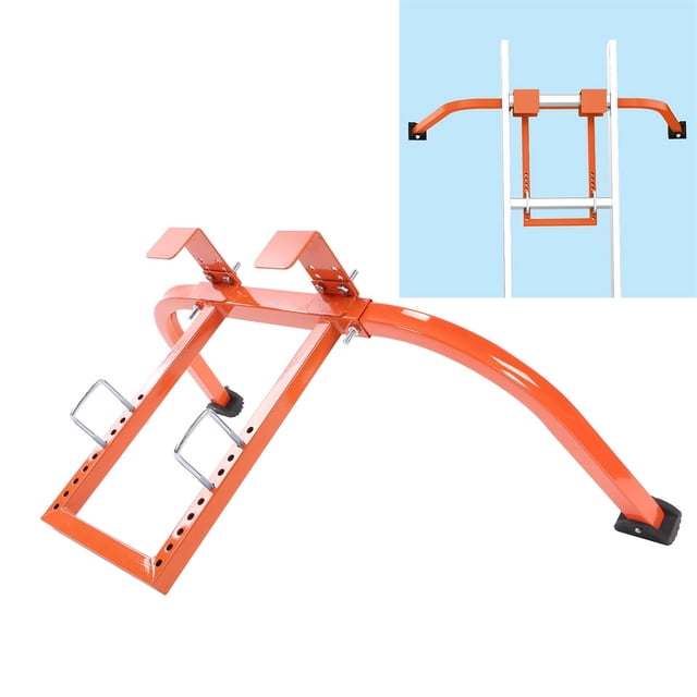 Estabilizador de Escalera de Acero Resistente Con Agarre Ajustable Y Seguro, Accesorio de Extensión de Escalera para pintar ideal, Lápiz Canalones y Subir Techos