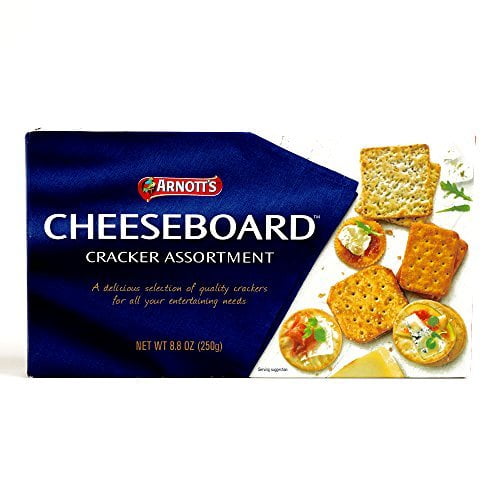 Arnott's Cheeseboard Cracker Assortment 8.75 oz each (5 Items Per Order)