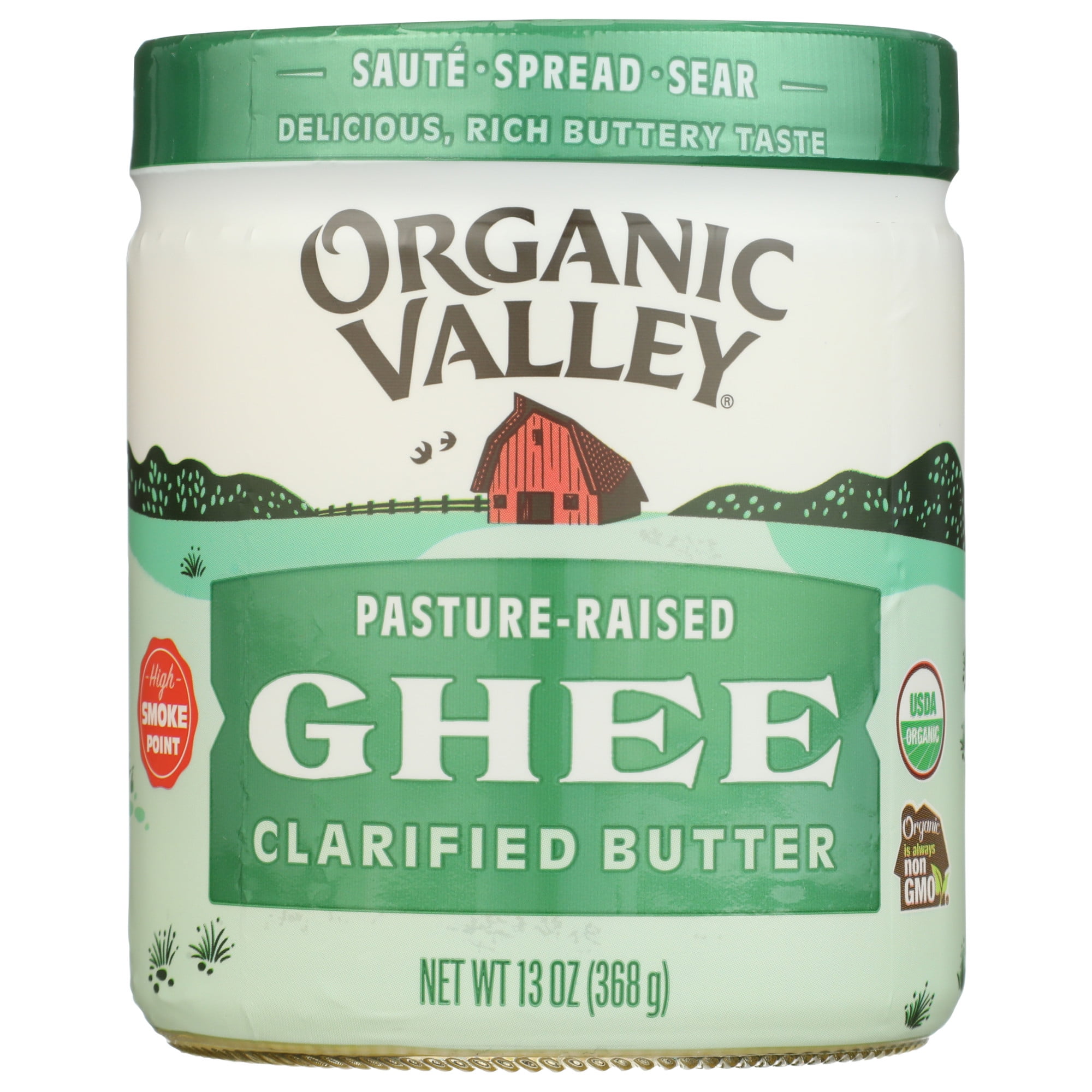 Organic Valley Organic Ghee Clarified Butter, 13 oz