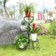 thumbnail image 1 of ADDHAT Soporte Para Plantas Negro Metálico Con Estable Para Interiores Y Exteriores, 1 of 2