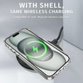 thumbnail image 5 of Feishell Compatible with iPhone 14 Plus Clear Case, for Women Men, [Non-Yellowing][Supports Wireless Charging] Slim Thin Shockproof Lightweight Transparent Phone Case for iPhone 14 Plus,Black, 5 of 8