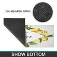 thumbnail image 7 of 2 Piece Vintage Lemon Rug Kitchen Rug Set, Decor Kitchen Rugs, Absorbent Non-Slip Washable Floor Mats, Home Indoor Runner Rugs 17"x47"+17"x30", 7 of 7