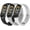 black/grey/white, variant on KOMI 3 Pack Bands for Mi Band 8 Strap Soft Silicone Replacement Sport Wristband for Xiaomi Mi Band 8 Watch Band Accessories for Women Men