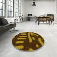 thumbnail image 4 of Ahgly Company Machine Washable Indoor Rectangle Transitional Night Red Area Rugs, 2' x 3', 4 of 7