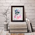 thumbnail image 3 of Hipster Raccoon - Dictionary Art Print Printed On Authentic Vintage Dictionary Book Page - 8 x 10.5, 3 of 3