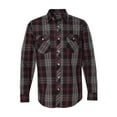 thumbnail image 2 of Burnside Men's Plaid Shirt, 2 of 3