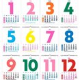 thumbnail image 2 of Calendrier Mural 2021 Calendrier de Noël Simple et Tendance, 2 of 9