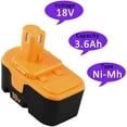 thumbnail image 4 of 2 Pack P100 Replacement for 18V Ryobi Battery Compatible with Ryobi 18V Battery Replace for P101 ABP1803 BPP1820 1322401 1400672 130224007 Battery Cordless Power Tools, 4 of 9