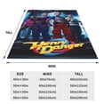 thumbnail image 3 of Manta de franela ultra suave y acogedora de Henry Danger para picnic para niños, niñas y adultos, mantas de felpa ligeras y esponjosas para sofá, cama, sofá, sala de estar, 3 of 6