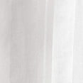 thumbnail image 4 of Exclusive Home Paire de Panneaux de Rideaux Transparents à Œillets, 50"x108 Pouces, Blanc d'Hiver, 4 of 10