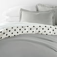 thumbnail image 3 of Duvet Cover Set - Ultra Soft & Breathable - Reversible Polka Dots for King Size Bedding by Comfort Canopy, 3 of 21