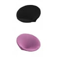 thumbnail image 1 of 2x Soft Jacquard Fabric Saucer Chair Slipcover Stretch Moon Chair Cover, 1 of 6