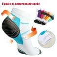 thumbnail image 4 of Txkrhwa 6 Pairs Plantar Fasciitis Socks for Men Women Sports Hiking Workout Fitness Exercises Sock Relieves Heel Pain Arch Ankle Foot Heel Spurs, 4 of 12
