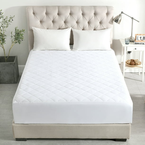 JML Quilted Fitted Mattress Pad, Full