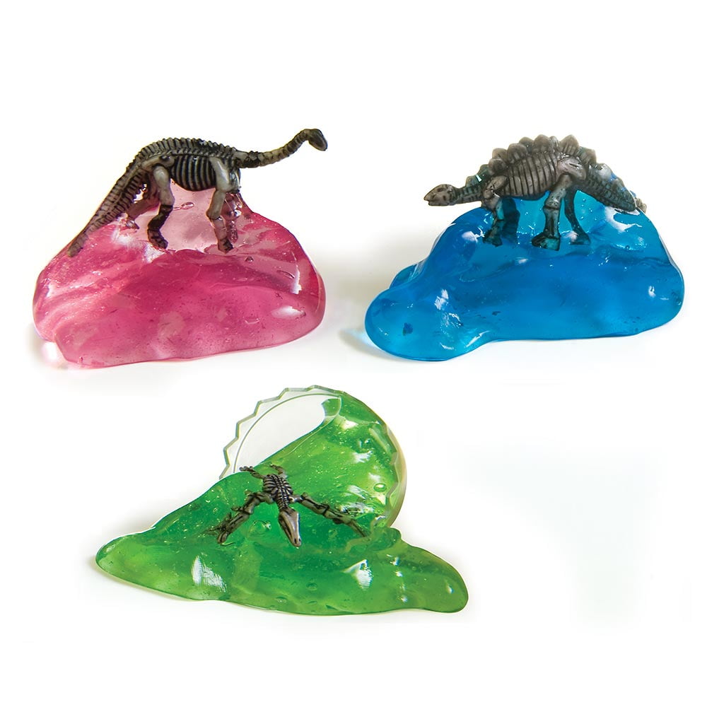 dinosaur egg putty with light