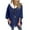 Blue, variant on Winter Dresses for Women 2025 Fall Outfits for Women 2025 Winter Loose Casual Color Matching Jacket Zipper Stand Collar Woolen Top