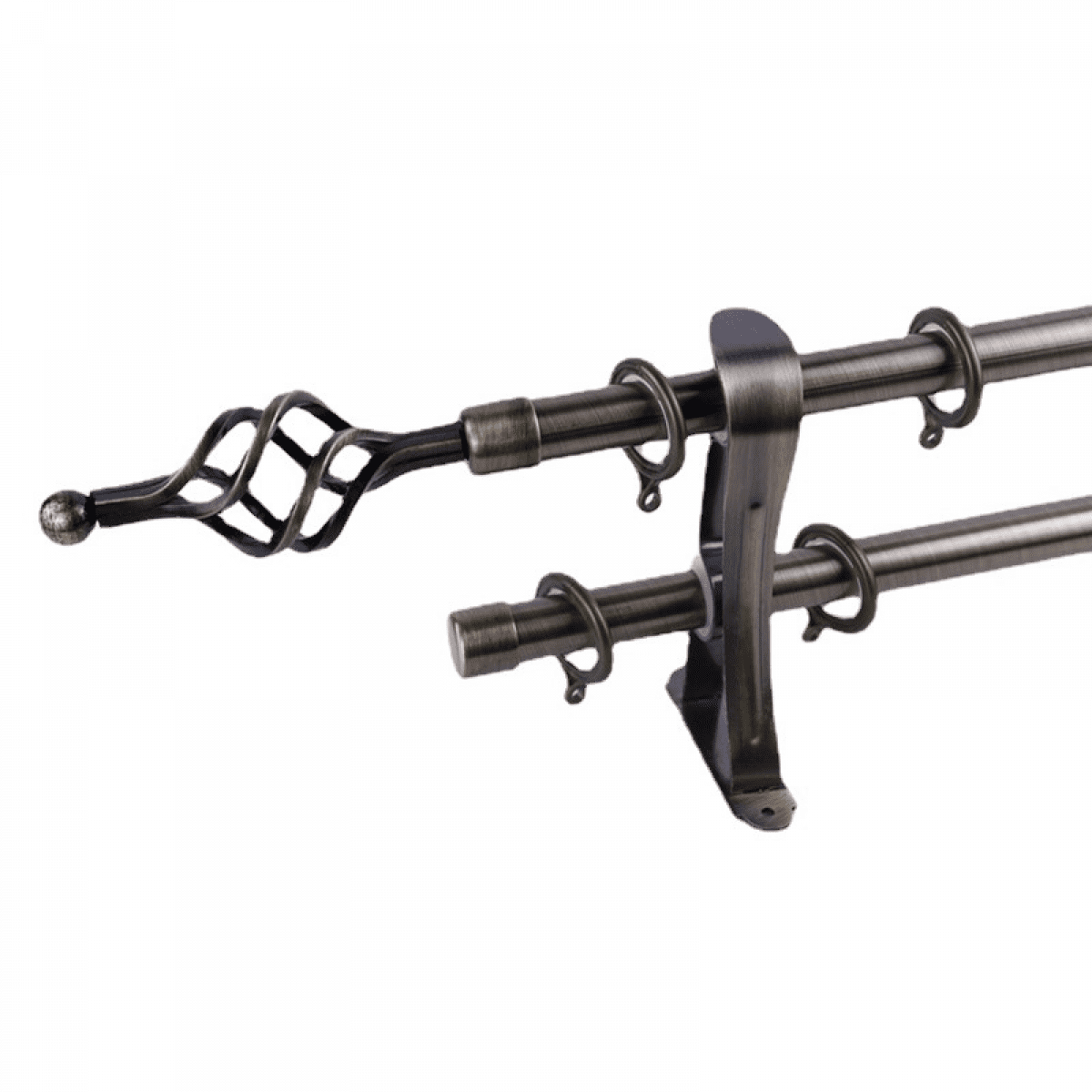 Curtain Rod , 1m Heavy Duty Drapery Rod Holders Hardware Window Curtain