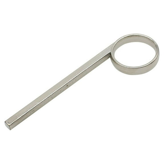 UPKOCH Metal Trumpet Finger Ring Silver 1Pcs Wear-resistant Professional Design for Musicians