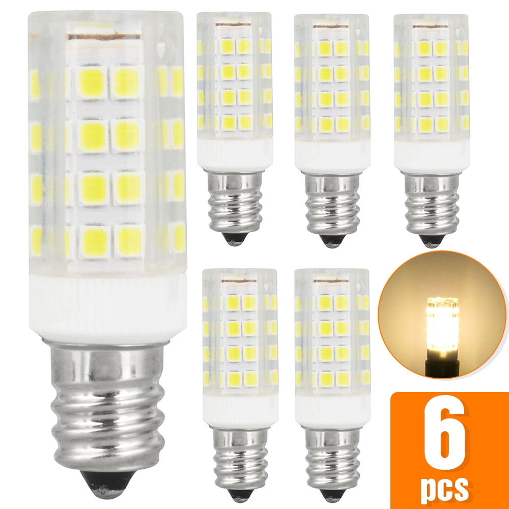 9W E26 E27 Base Socket LED Corn Light Lamp Bulb Camp Home DC12V Cold White 6PCS 