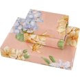 thumbnail image 1 of SHILIU-4 Piece Orange Floral Printed Sheet Set Full, Soft Botanical Microfiber Bedding Sheets Extra Deep Pocket, 1 of 4
