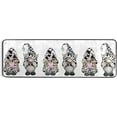 thumbnail image 5 of SKYSONIC 2'X6' Cow Gnome Couple Runner Rug with Rubber Backing, Valentines Day Non Slip Entryway Rug Runner Washable Soft Area Rug Carpet for Hallway Bedroom Kitchen Decor, 5 of 6