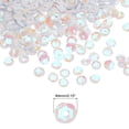 thumbnail image 2 of Loose Sequins,Glitter Sequins Cup Sequins Embroidery Sequins for Jewelry Making Crafts Sewing White, 2 of 5