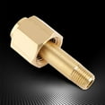thumbnail image 2 of Inlet Nut Regulator, Regulator Nipple, Anti-corrosion 15MPa Gold Brass For Fasten Valve Maintenance Repairing Replacing Old Part, 2 of 8