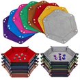 thumbnail image 2 of Bandeja para dados K.T. Fancy, plegable, D&D, 8 piezas, 2 of 8