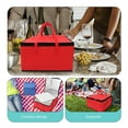 thumbnail image 4 of Large Catering Insulated Bag Food Delivery Carrier Bag Grocery Shopping Delivery Pouch, 4 of 5