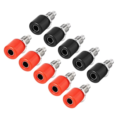 5 Pairs Binding Post Terminal  M6 Thread Power Amplifier Connector Banana Plug Jack Socket 0.83-inch Length price history on PriceWatchPro