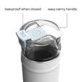thumbnail image 5 of Bubba Water Bottle, 24 Oz, Stainless Steel, Vacuum Insulated Leakproof, DualSip 2-Way Lid, Fresh Kicks, 5 of 10