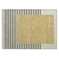thumbnail image 2 of Addison Rugs Chantille Indoor/Outdoor Transitional Stripes Gold Washable Rectangle Rug, 1'8" x 2'6", 2 of 6