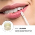 thumbnail image 3 of EeaseMX 120 hisopos de algodón con vitamina E, aplicadores desechables para labios, encías y dientes., 3 of 7