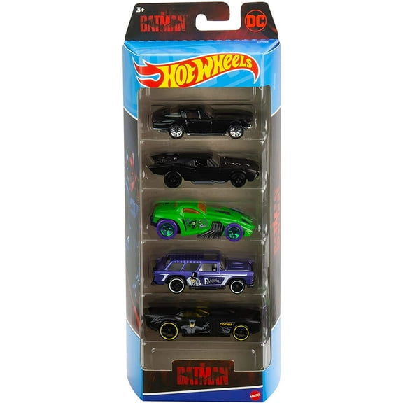 Hot Wheels 2022 Batman 5-Pack Vehicles