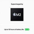 thumbnail image 3 of Restored 2022 Apple MacBook Air Laptop with M2 chip: 13.6-inch Liquid Retina Display, 8GB RAM, 512GB SSD Storage, 10GPU - Starlight (Refurbished), 3 of 4