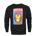 thumbnail image 1 of Iron Man Mens Mask Sweatshirt, 1 of 1