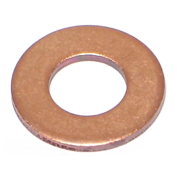 3/8" x 13/32" x 13/16" Copper SAE Flat Washers FWC-043 (25 pcs.)