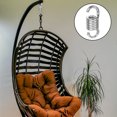 thumbnail image 2 of Milisten Chaise Hamac Suspendue Balançoire de Porche Ressort en Acier Inoxydable Robuste Hamac Balançoire Crochets Pivotants Doubles (8mm), 2 of 6