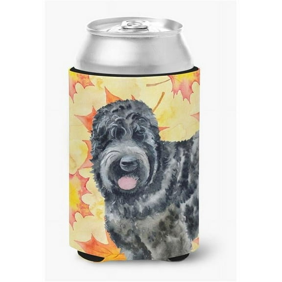 Black Russian Terrier Fall Can or Bottle Hugger