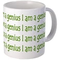 thumbnail image 2 of 11 ounce Mug - I am a genius Mug - S White ", 2 of 3