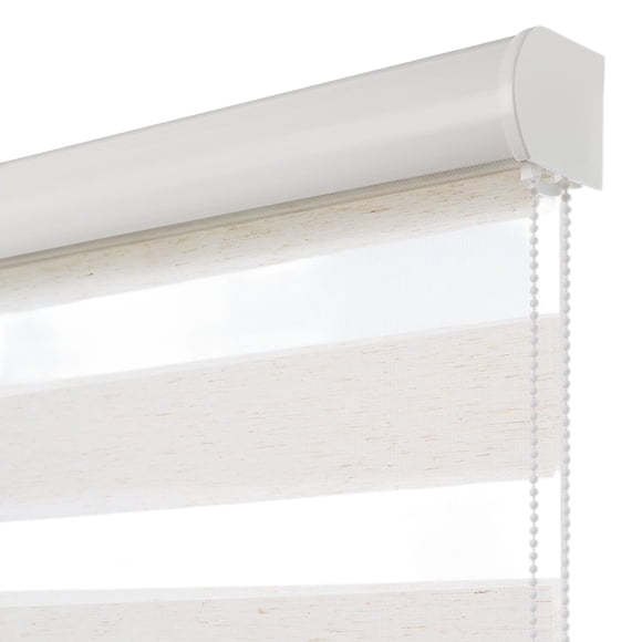 Cortina Enrollable Duo 220 cm Alto x 120cm Ancho Blanco