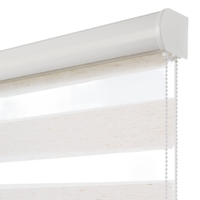 Cortina Enrollable Duo 220 cm Alto x 120cm Ancho Blanco