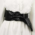 thumbnail image 5 of RAIN Casual Leather Corset Belt Buckle Wide Belt For Women Dresses Overcoat Belt CKS, 5 of 5