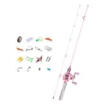 thumbnail image 1 of jinwen Telescoping Fishing Pole ,Fishing Accessory, Sturdy Practical ,Comfortable Grip Fishing Gears Set Reel Combo Set for Fisherman right length 1.5m, 1 of 9
