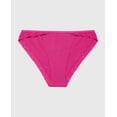 thumbnail image 4 of Mini Cheeky Panty with Cozy Trim in Fuchsia Red, 4 of 5