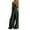 Green, variant on casual jumpsuits for women sleeveless dot print summer wide leg bib pants jumpsuit rompers overalls