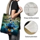 thumbnail image 3 of Rio Bolso de tela con estampado de lienzo para mujer, bolsa de compras reutilizable y estética, con cremallera interior, regalo para mujer, 35 × 40 cm., 3 of 6