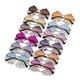 thumbnail image 2 of Gafas de sol sin marco con forma de gota de lluvia, gafas de sol con forma de nube, gafas de sol divertidas para fiesta oceánica., 2 of 5