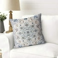 thumbnail image 6 of Boho Throw Pillow Covers 20x20 inch Set of 2 Monaco Rug Persian Carpet Double Sided Pattern Short Plush Cotton Soft Pillow Case Cushion Cover Pillowcase for Couch Sofa Bed Decorative (Grey), 6 of 6
